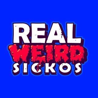 Real Weird Sickos is a YouTube show hosted by @doejens and @mask_bastard talking to online creators about all things weird, sick, and real.