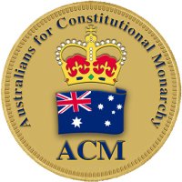 ACM | Australians for Constitutional Monarchy (@acmnorepublic) 's Twitter Profile Photo ACM | Australians for Constitutional Monarchy (@acmnorepublic) 's Twitter Profile Photo