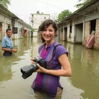 In the United States, a reporter likes to play football during his get off work hours.