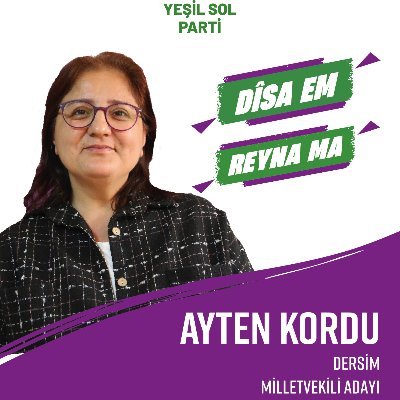 Halkların Eşitlik ve Demokrasi Partisi  (DEM Parti)Dersim Milletvekili
Resmi Twitter Hesabıdır.