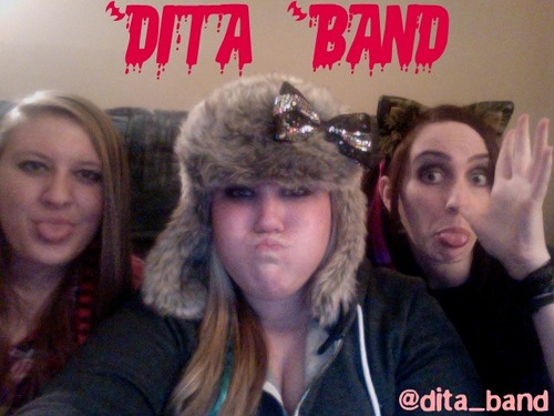 dita_band's profile picture. Hi, we're Death in the Afterlife (dita), a newly formed band. 
members:
Jill Corpse, Tabitha Torture, Quinn-diana Bones. 
Check out our youtube channel!