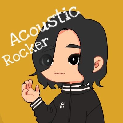 Acoustic Rocker。
【5/24 ツーマンライブ⬇固定ツイート迄】  4/21 沼袋spaceC
