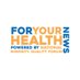 For Your Health ... News (@fyhnews) Twitter profile photo For Your Health ... News (@fyhnews) Twitter profile photo