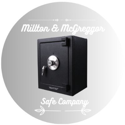 Millton & McGreggor Safe Co is a fictional antique safe company from the novel Death Spoon by award-winning author Bob Oedy. We follow back.