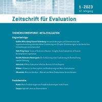 Zeitschrift für Evaluation (@zfev_journal) 's Twitter Profile Photo Zeitschrift für Evaluation (@zfev_journal) 's Twitter Profile Photo