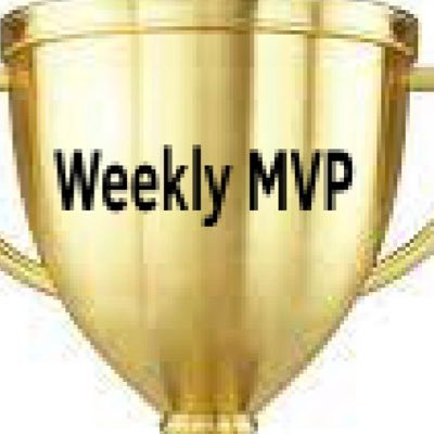 every friday a baseball player is given the “Weekly MVP” award (@deeznutsareon owns this account)