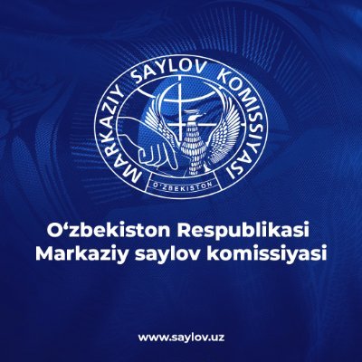 Press-service of the Central Election Commission of the Republic of Uzbekistan /
Oʻzbekiston Respublikasi Markaziy saylov komissiyasi Matbuot xizmati