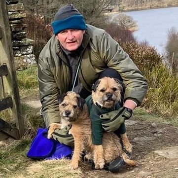 We live in Dorset with mum and dad.  Warwick recruited by Mike and Rohan the BT on the Isle of Skye many years ago.  Mum likes wild swimming with us.