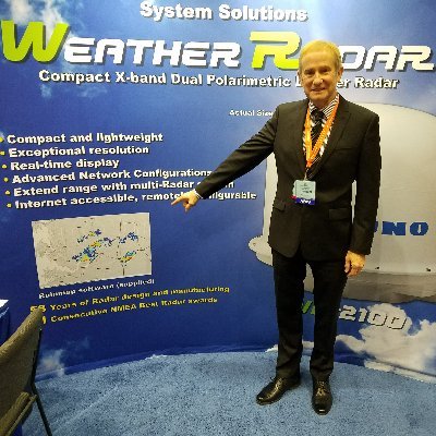 Product Manager at Furuno USA for weather radar and GNSS products.