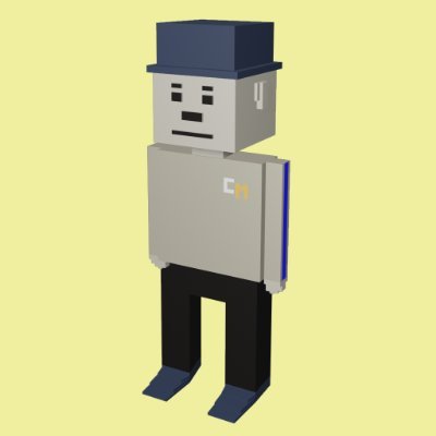 My own NFT creations can be purchased on OPENSEA. - Collection for 3d PRINTING - Cube Men 3D - Simple And Great - Name Initials - Check them out at OPENSEA.