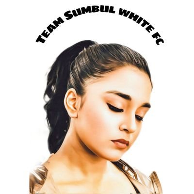 White Fc Of @TouqeeSumbul TV Actress & Model, Stay Connected With @TeamSumbulWorld For Upcoming Project & Trends of #SumbulTouqeerKhan