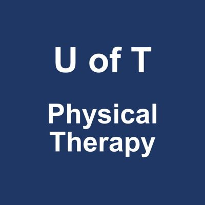 Official Twitter account of the Department of Physical Therapy, University of Toronto. Advancing the teaching, science and practice of physical therapy.