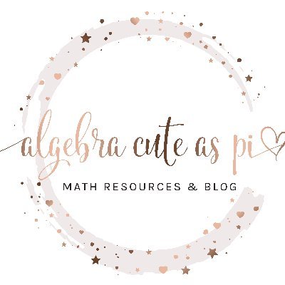 ✏️ Algebra educator & resource creator
📚 Tips, strategies & resources for teachers
🌟 Building a supportive #AlgebraCommunity