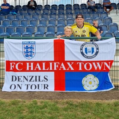 Fc Halifax Town home and away with Corey 💙.
