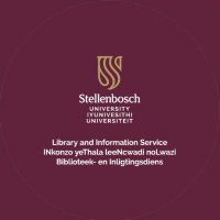 Stellenbosch University Library (@su_libraries) 's Twitter Profile Photo Stellenbosch University Library (@su_libraries) 's Twitter Profile Photo