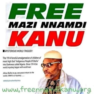 I stand here to appeal and agitate for the restoration of my homeland - Biafra, lover of freedom. I promote free speech and fairness to all!