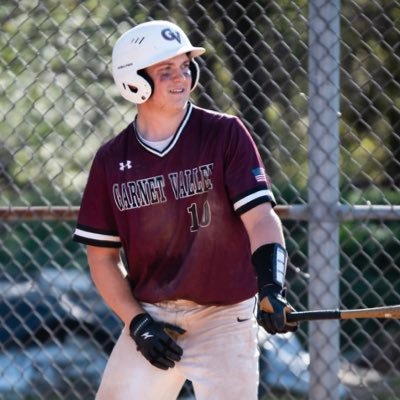 Garnet Valley High school           2024 - Third Baseman              6 foot 1 - 200 Pounds.              3.37 GPA