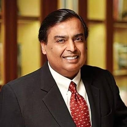 Proud Indian, Managing director of Reliance Industries Ltd. Policy: Fan parody account