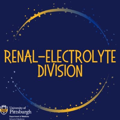 The University of Pittsburgh and UPMC's Renal-Electrolyte Division at the NIH-sponsored George M. O'Brien Kidney Research Center. https://t.co/dqAEwWzCmO