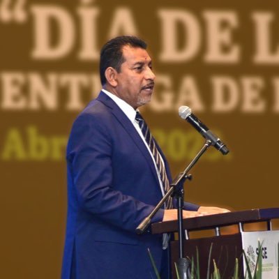 Secretario General de la Sección 26 del SNTE. Periodo 2021 - 2025