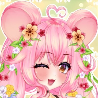 🌸 Pink Florist Mouse Vtuber 🐭

🎨 Art Tag: #BitsyPics
💍My love @Sushixiety 💕 #SuBits  

Live2d Model: @moshiestudio🌸
3d Model: COMING SOON! 🥳