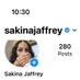 Sakina Jaffrey (@sakinajaffrey) Twitter profile photo