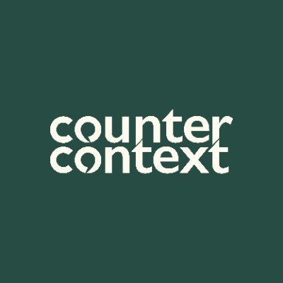 countercontext's profile picture. Calm and considered communications. We Consult, Engage and Promote / Based in the UK / Active Worldwide