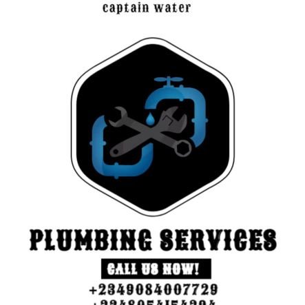 JESUS FIRST,  You can call us for your PLUMBING🚿🚽💦🏘️ service, both conduct,surface and others maintenance, music lover🎶🎵🎤, WhatsApp number 09084007729