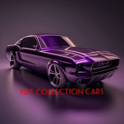 Nft muscle car desenvolvido em AI (inteligência artificial) tornando-o raro e único.