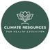 Climate Resources for Health Education (@crhealthed) Twitter profile photo