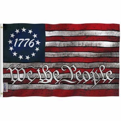 We The People, TRUMP WON, 1776, MAGA