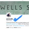 janewells's profile picture. Covering business with an arched eyebrow on Wells $treet: https://t.co/lEVcisxxUQ CNBC. KFI. More Neanderthal than 79% of you.
