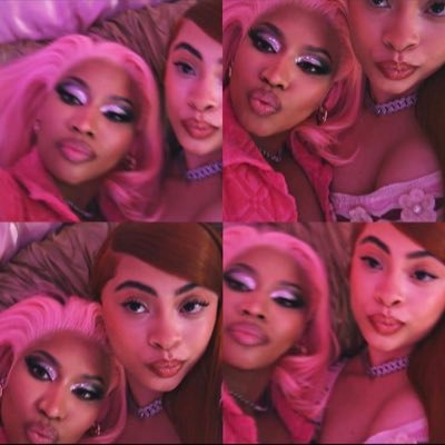 insta : nickiminajluvsyu._ stream : super freaky girl queen remix. stream : I admit 🎀💗🦄 barb for life💗