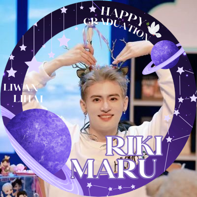 Rikimaru's fan 💜🍡
Rikimaru is the brightest star for me, and the one I always want to protect.