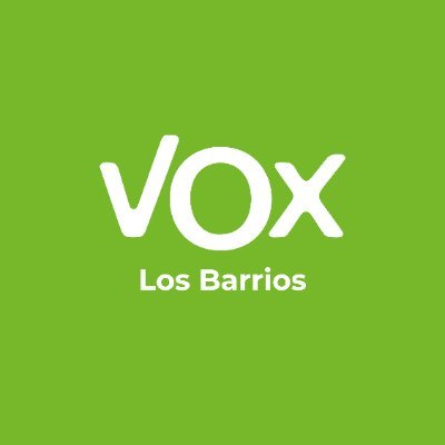 🇪🇸 Cuenta Municipal Oficial de #VOXLosBarrios.
Afiliación: https://t.co/bpvuTXiQCJ…
Facebook: https://t.co/fsHxTs6fQC
#EspañaViva
