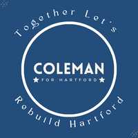 Coleman For Hartford(@MayorColeman23) 's Twitter Profile Photo