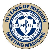Marian University College of Osteopathic Medicine(@MUCOM_Indy) 's Twitter Profile Photo