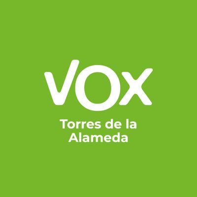 Cuenta oficial del partido político VOX en Torres de la Alameda, el partido que gestiona con Valores y Principios. 
📩 torresdelaalameda@madrid.voxespana.es