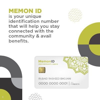 MemonId's profile picture. One Community, One ID