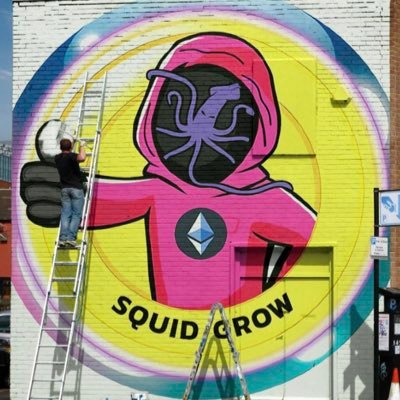 SquidGrow Soldier/Believer/Spreading the word/Faith in Shibtoshi/Let’s change lives for the better/2023year of the squid/LFGROWWWW🦑🦑🚀🚀🔥🔥
