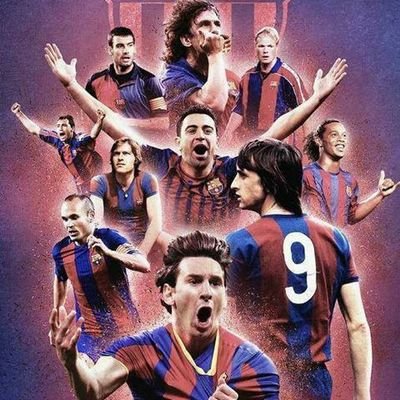 sigo al único equipo que me hace amar el fútbol de corazón fútbol club Barcelona