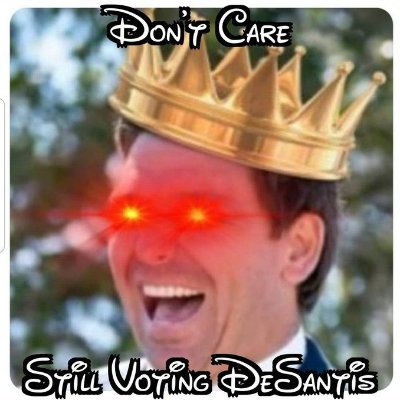 📟 Don't Blame Me, I Supported DeSantis @Stanford @BerkeleyLaw @Harvard_Law #StillWithDeSantis #Dodgers
Future Floridian