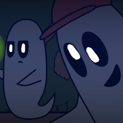 The two ghosts that live together! We’re your worst nightmare! Be sure to check out our series when it comes out on @ioxtv! (https://t.co/FmUEfjehou)