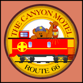Williams, AZ, Route 66, railcar & Caboose rooms, motel, RV, tent. mountains, Grand Canyon. Cable, WiFi, pets, showers, laundry General Store