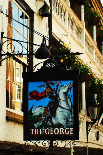 The George Inn, London’s only remaining galleried coaching inn. Serving great beer for over 400 years. Open 11am-11pm, food served 11am-10pm.