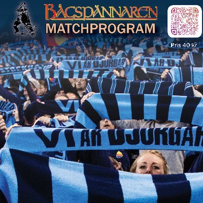 A Swedish football fanzine. Founded in 1996 and resurrected in 2010! Since 2015 we produce a supporter made match program on the home fixtures for Djurgården.