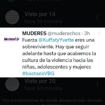 NO ➕ VIOLENCIA DOMÉSTICA 💜MP CCS CORROBORARON QUE MI AGRESOR NO ESTÁ ENFERMO 👀NO ACATAN ORDEN 💜tiene más de 1 año 💜

https://t.co/bSg74YyKHA