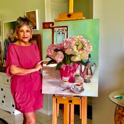 Hi! I'm Ena Raquer, an artist, living my best life to the fullest! oil Painting Floral, Still Life, Portraits. Purchase Fine Art Prints & Originals at 👇