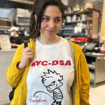 Temporarily embarrassed champagne socialist. Fangirl of @NYCDSA 🌹 & @DSAEmerge 🌸 but here I represent only myself. She/her. Jewish. BK. Millennial. Free 🇵🇸