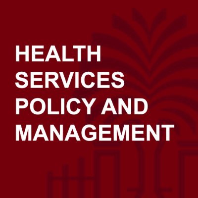 HSPM @USCArnoldSchool @UofSC is actively involved in improving quality, safety & effectiveness of health services & health systems locally & globally